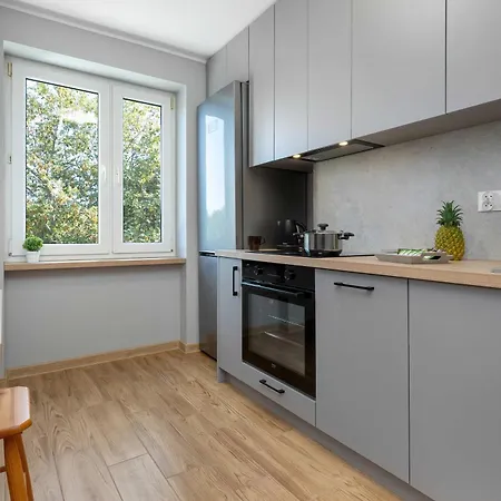 Apartment Family With A Workspace And Balcony Close To The Old Town Of By Renters