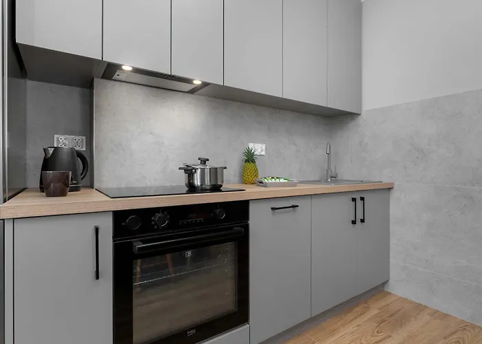 Apartamento Family With A Workspace And Balcony Close To The Old Town Of By Renters Gdansk
